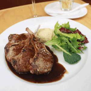 Delicious lamb chop recipe