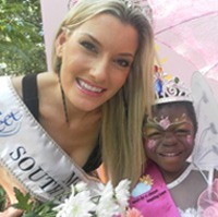 Helping little girls feel like beauty queens at The Waterberry in Ballito