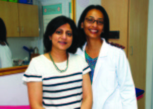 A picture of Dipthi Desai and Sabiha Laljee