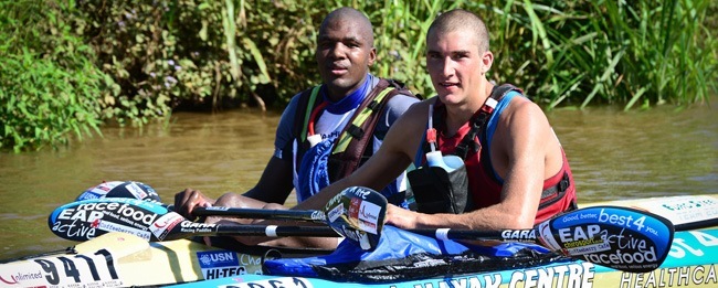 Zondi and Birkett are a threatening pairing for The Unlimited Non-Stop Dusi 2013