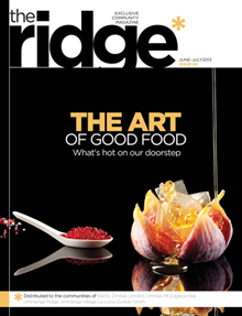 Look out for the latest issue of The Ridge