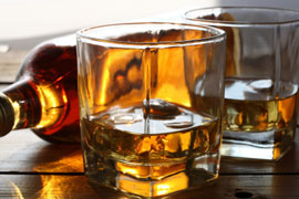 Premium spirits on display at Whisky Showrooms