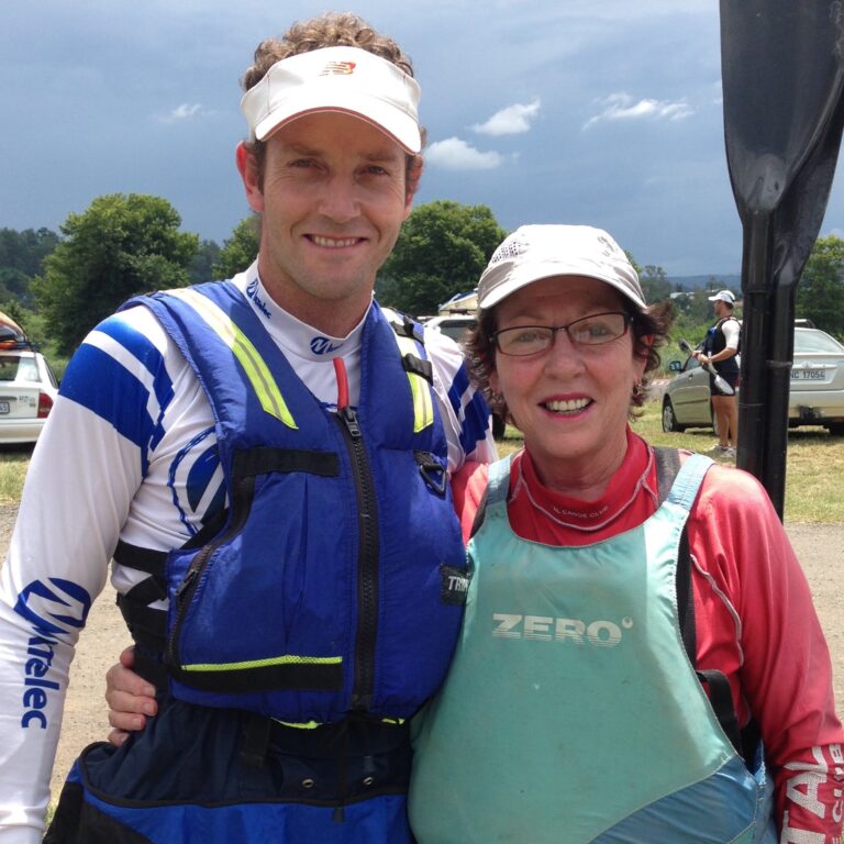 Dusi adventure Ant Stott and his mom Beth are ready for the 2015 Dusi
