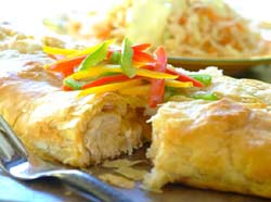 Quick Chicken and Bacon Pie