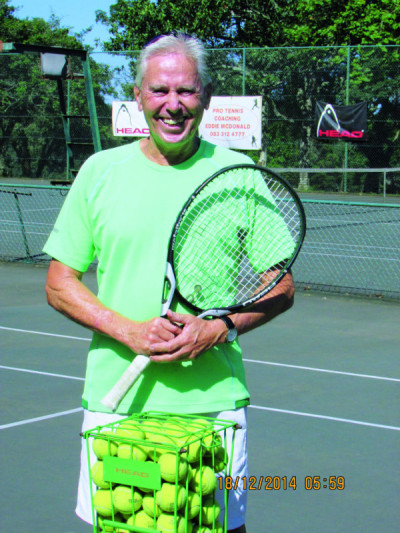 Tennis coach Eddie McDonald teaches way more than just how to hit a ball properly, he instils lasting values too