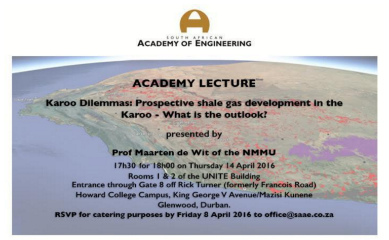 Talk on Fracking