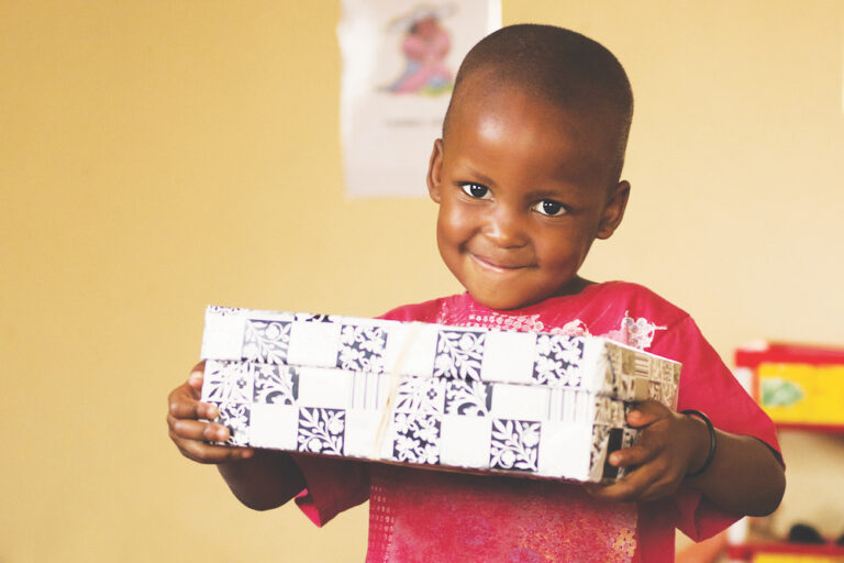 More Than Just A Shoebox Santa Shoebox Project