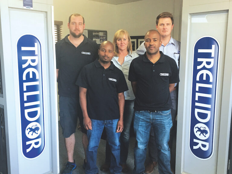 Trellidor Highway – proven strength Nicholas, Patrick, Janneke, Lee and Jonathan