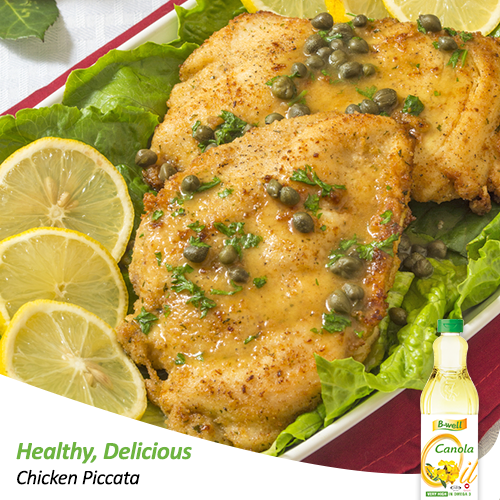 Chicken Piccata with Lemon Butter Sauce