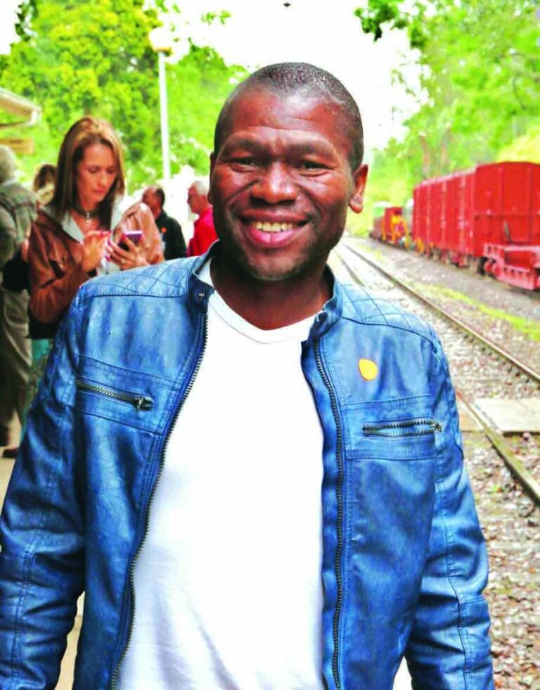 Artist Siyabonga Sikosana.