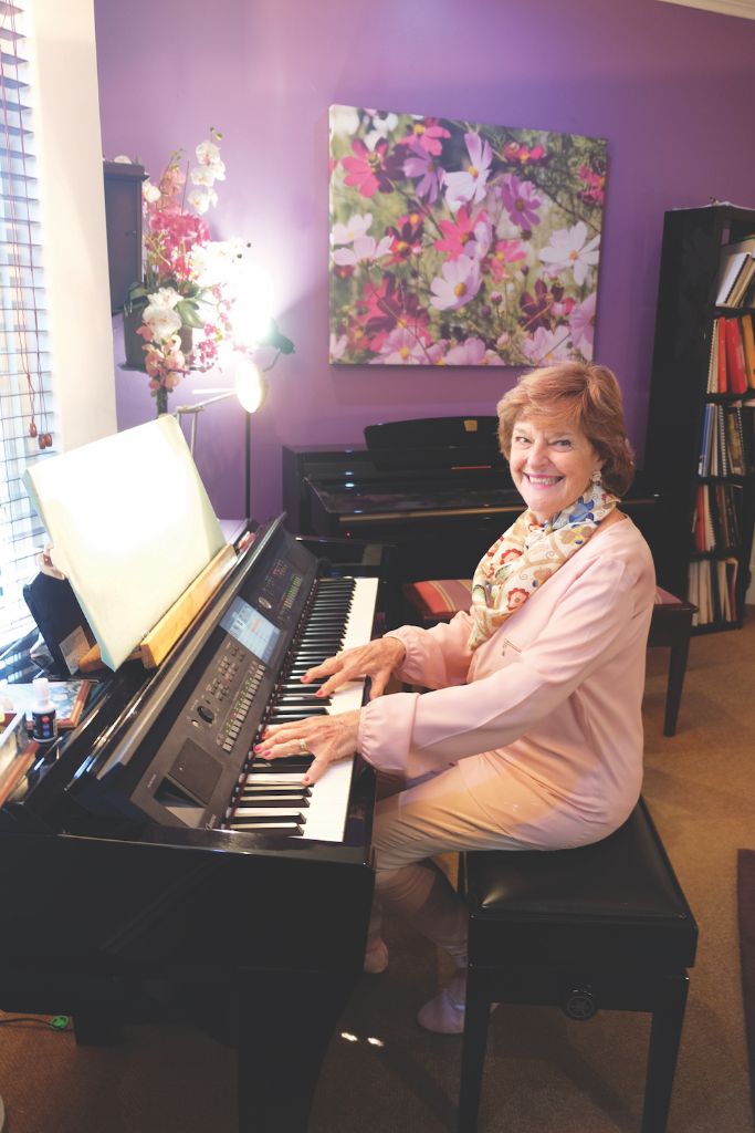 oe Slade has been spreading her love for music through piano, organ and keyboards for over 50 years.