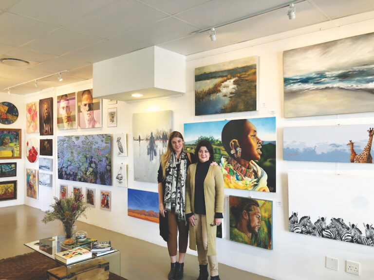 The art gallery in Sunningdale.