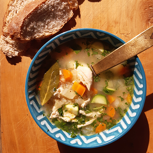 Lemon Chicken Soup